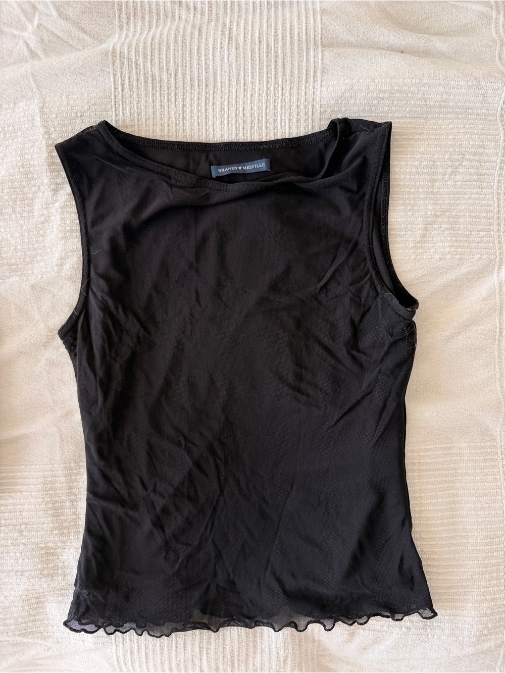 Brandy Melville Black Sleeveless tank